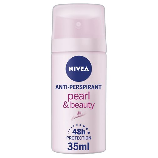 NIVEA Anti-Perspirant Deodorant Spray, Pearl & Beauty, 48 Hours Deo, 35ml