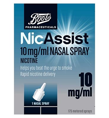 Boots Pharmaceuticals NicAssist Nasal Spray 10mg/ml (Nicotine)