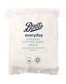 Boots Everyday Organic Cotton Wool Balls x 100