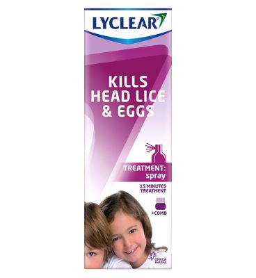Lyclear Spray & Comb 100ml