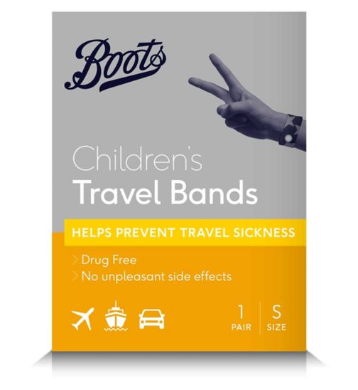 Boots Children's Travel Bands- 1 Pair (2-12 Years)