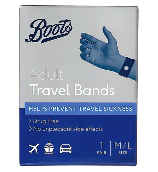 Boots Adult Travel Bands (1 Pair) 12 years +