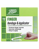 Boots Finger Bandage and Applicator (1.6cm x 4m)