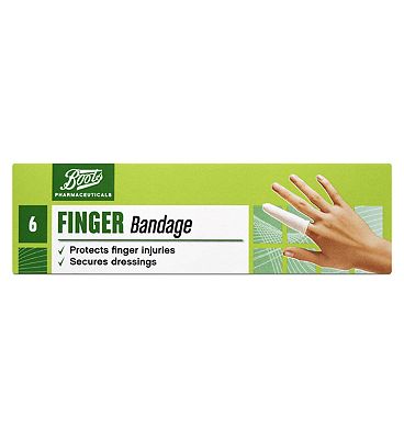 Boots Finger Bandage- 6 Dressings