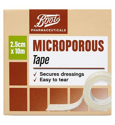 Boots Pharmaceuticals Microporous Surgical Tape 2.5cm x 10m