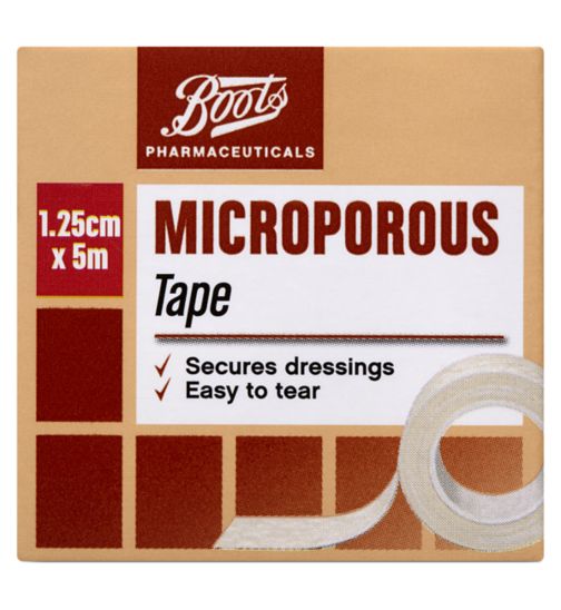 Boots Microporous Surgical Tape 1.25cm x 5m