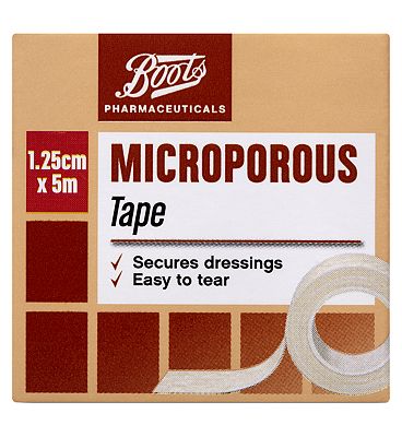 Boots Pharmaceuticals Microporous Surgical Tape 1.25cm x 5m