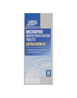 Click to view product details and reviews for Boots Micropur Water Purification Tablets Extra Strength 50 Tablets.