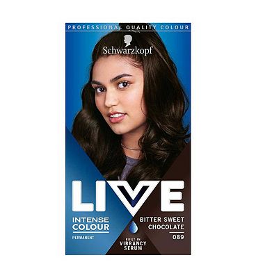 Schwarzkopf LIVE Color XXL HD 89 Bitter Sweet Chocolate Permanent Brown Hair Dye