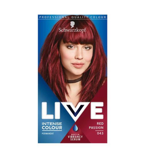 Schwarzkopf LIVE Red Passion 043 Permanent Hair Dye