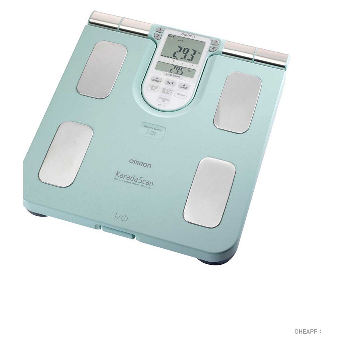 Omron Bf511 Turquoise Body Composition Monitor