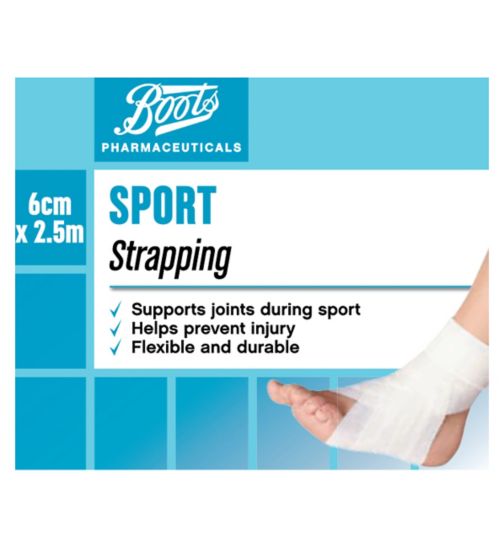 Boots Sports Strapping 2.5m x 6cm