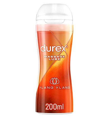 Durex 2 in 1 Massage Ylang Ylang Lube Water Based - 200ml