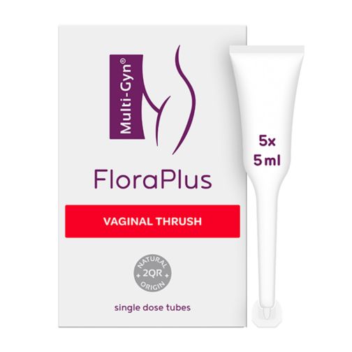 Multi-Gyn FloraPlus Vaginal Thrush Treatment Gel 5x5ml