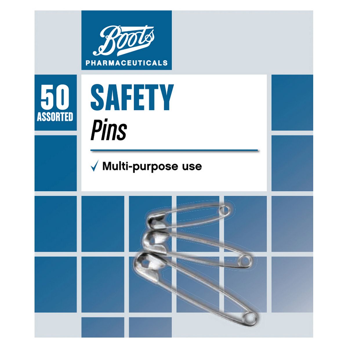   Safety Pins (50 Assorted)