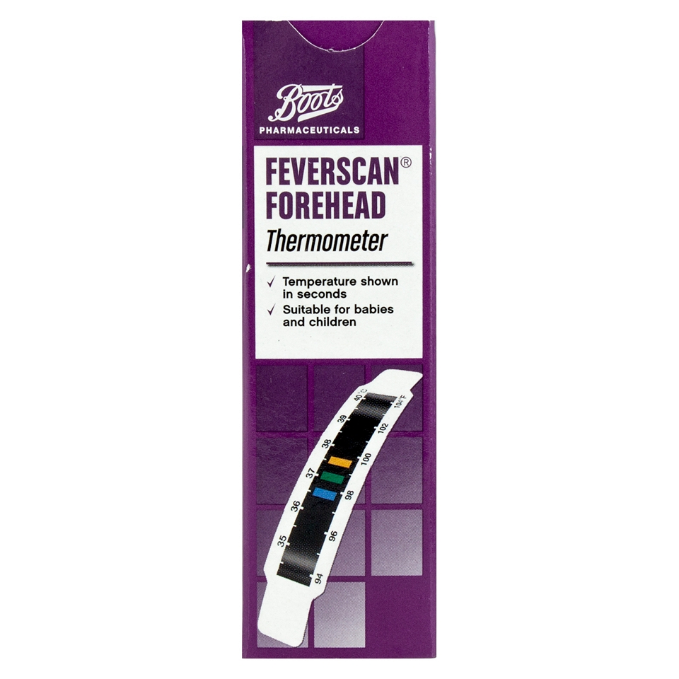 Boots Pharmaceuticals Feverscan Forehead Thermometer   Boots