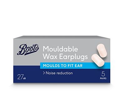 Boots Pharmaceuticals Muffle Wax Earplugs (5 Pairs)