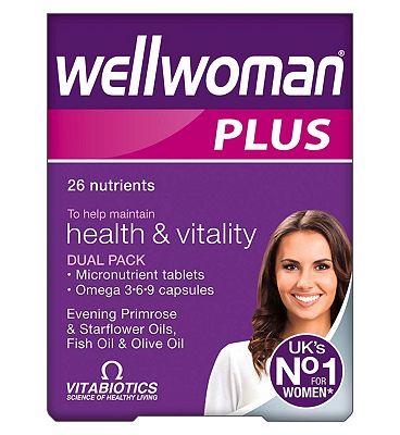 Vitabiotics Wellwoman Plus Omega 3.6.9 - 56 Tablets