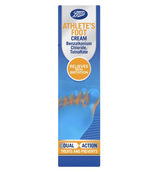 Boots Dual Action Athlete's Foot Cream 35g