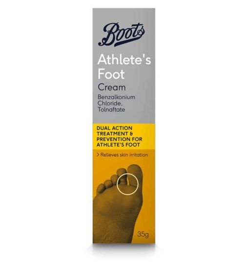 Boots Dual Action Athlete's Foot Cream 35g