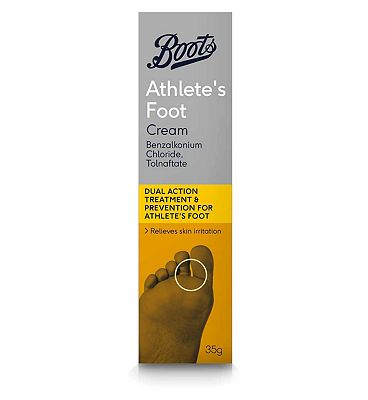 Boots Dual Action Athlete's Foot Cream 35g