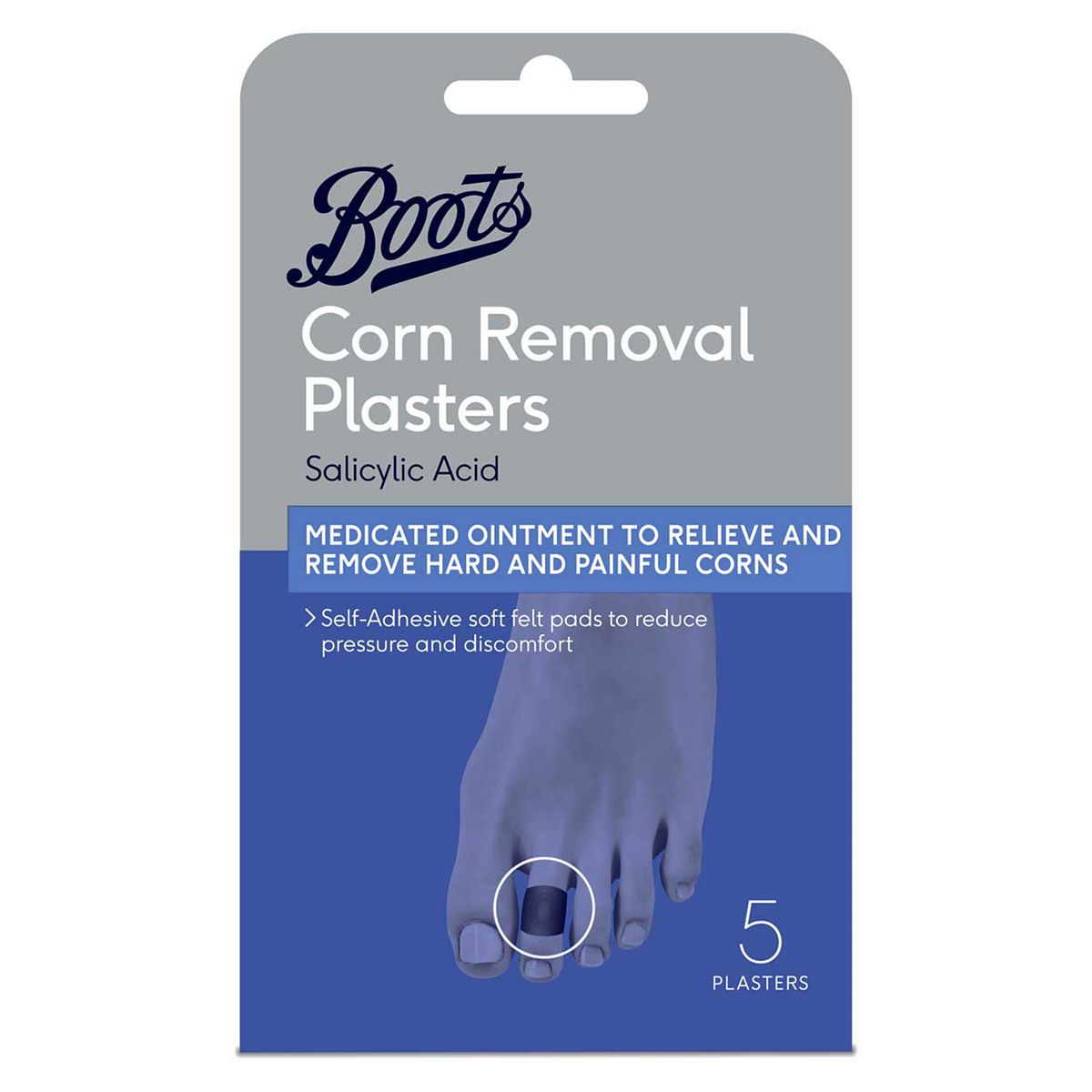 Boots Corn Removal Plasters (5 Plasters)