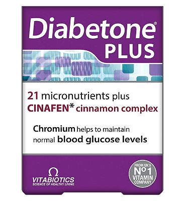 Vitabiotics Diabetone Plus Omega Capsules 28