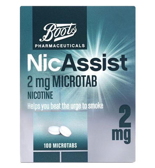 Boots NicAssist 2mg Microtab - 100 Microtabs