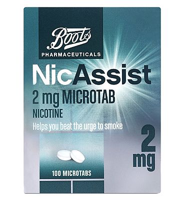 Boots Pharmaceuticals NicAssist 2mg Microtab 100 Microtabs
