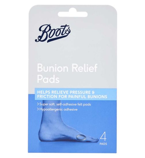 Boots Bunion Relief Pads (4 Felt Pads)