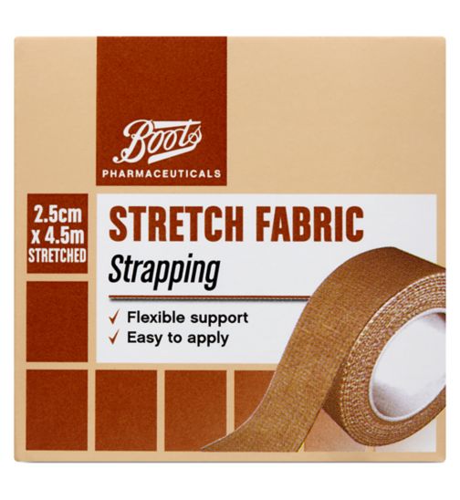 Boots Pharmaceuticals Stretch Fabric Strapping (2.5cm x 4.5m)
