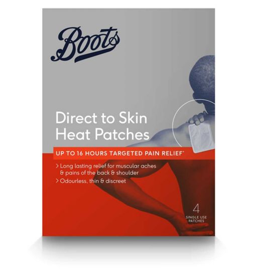 Boots Direct to Skin Heat Patch (4 Patches)