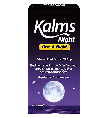 Kalms Night One-A-Night Valerian Root Extract 385mg 21 Tablets