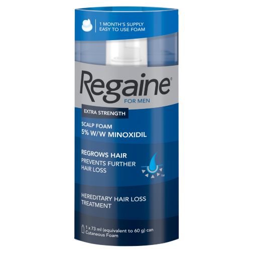 Regaine for Men Extra Strength Scalp Foam 5% w/w Cutaneous Foam  - 1 months supply
