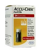 Accu-Chek® FastClix 24 Lancets