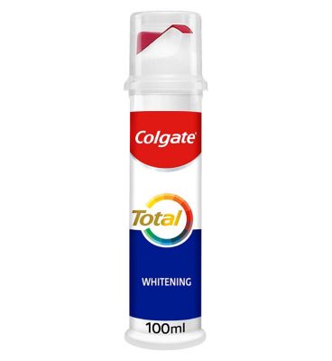 Colgate Total Whitening Toothpaste Pump 100ml
