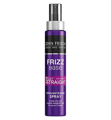 Straight hair hotsell frizz control