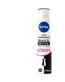 NIVEA Anti-Perspirant Deodorant Spray, Black & White Original, 72h, 250ml