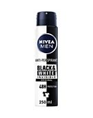 NIVEA MEN Black & White Invisible 72h Anti-Perspirant Deodorant Spray 250ml