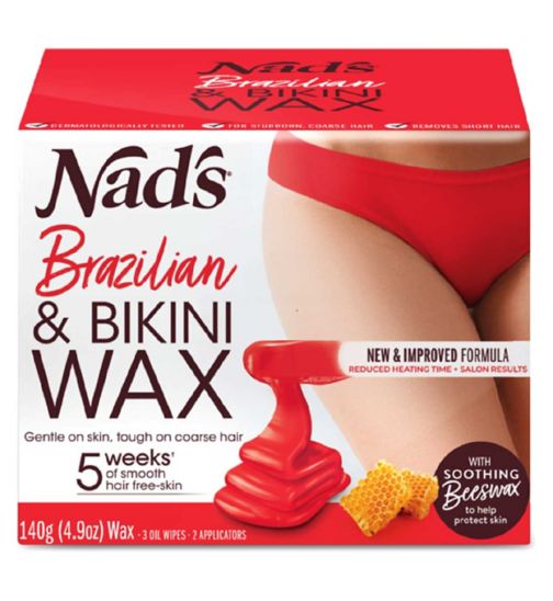 Nad's Brazilian & Bikini Wax Kit 140g