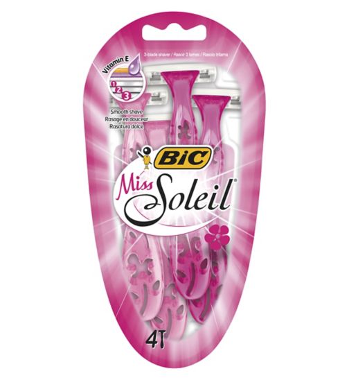 BIC Miss Soleil Disposable Women's Razors 4 Pack