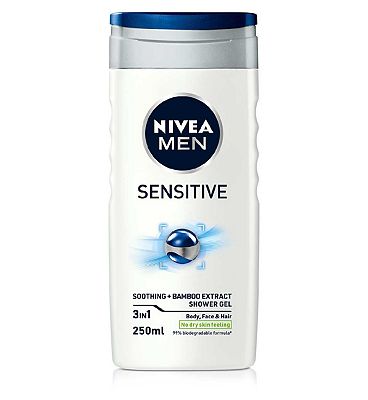 NIVEA MEN Sensitive Shower Gel 250ml