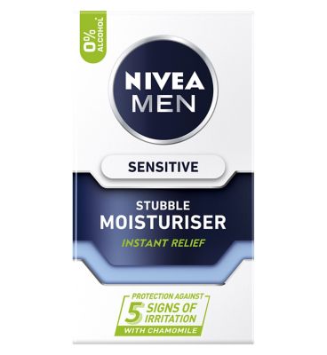 nivea for men sensitive stubble moisturising gel