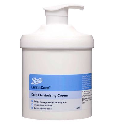 Boots Derma Care Daily Moisturising Cream (500ml) Boots Ireland