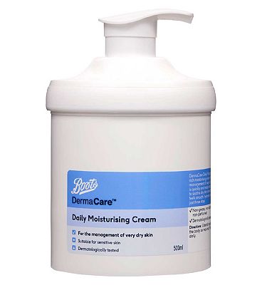 Boots Derma Care Daily Moisturising Cream (500ml)