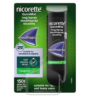 Nicorette QuickMist 1mg/spray mouthspray