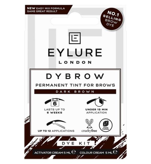 Eylure Dybrow Dye Kit - Dark Brown