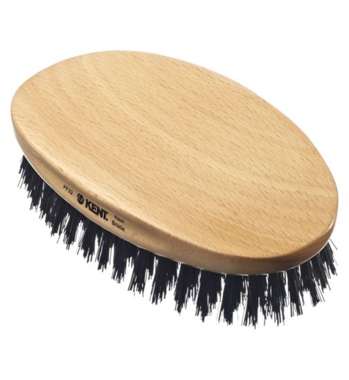 Kent Men's Oval Millitary Style Hairbrush