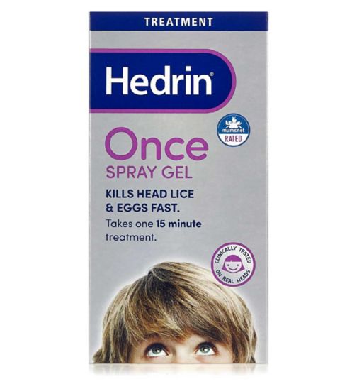 Hedrin Once spray gel - 60ml