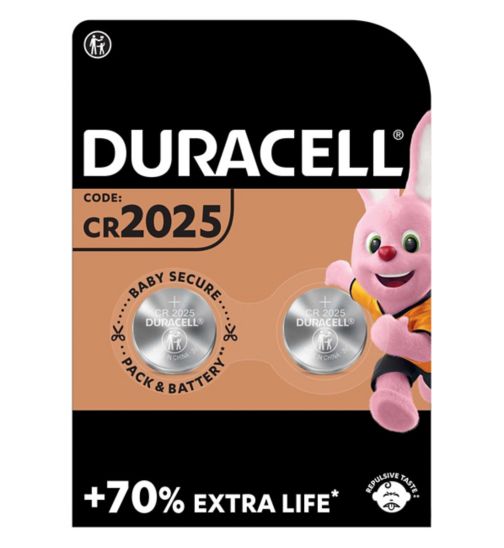 Duracell 2025 Electronics Battery - 2 Batteries